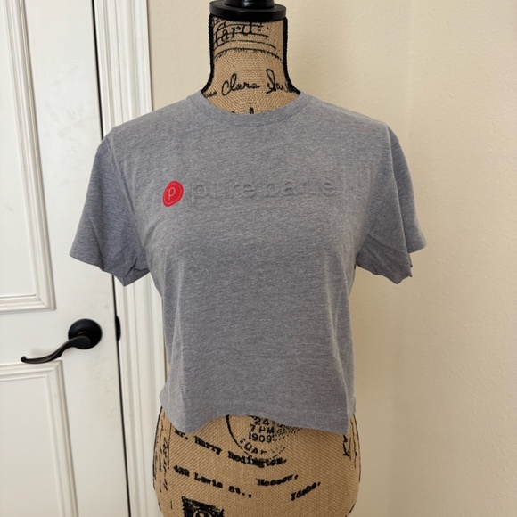 Pure Barre Cropped Tee - Picture 1 of 3